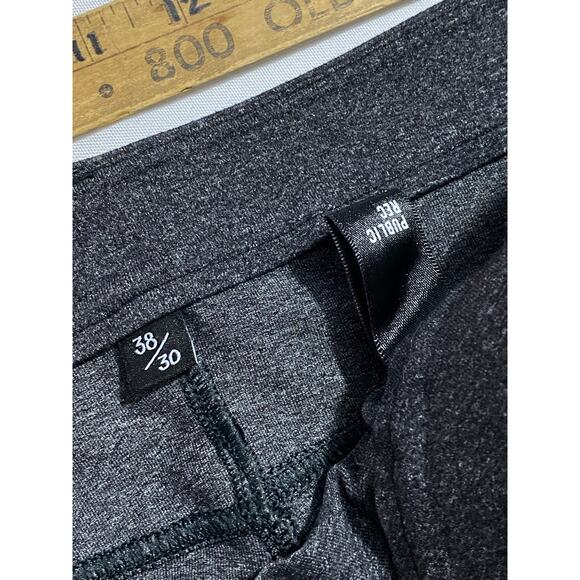Public Rec Pants Men’s 38x30 Gray Performance Stretch 5-Pocket Chino Style - Picture 5 of 9